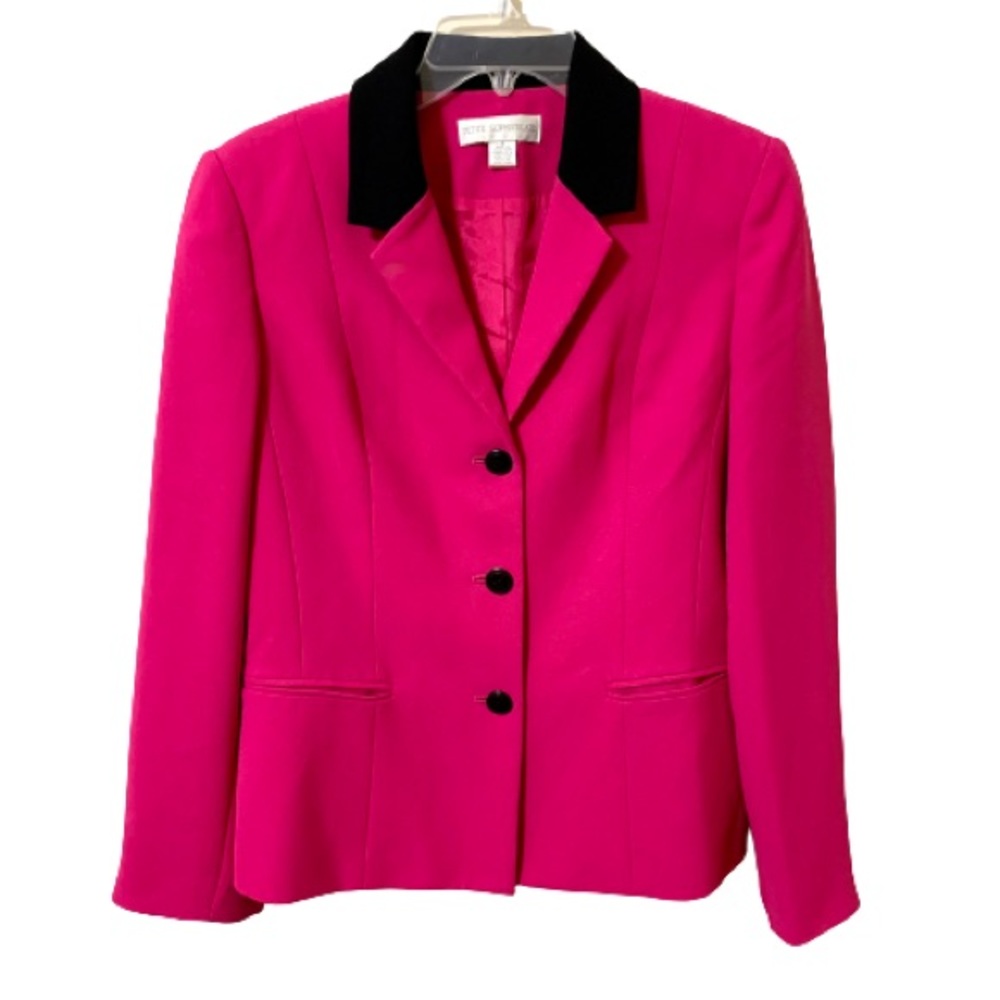 Petite Sophisticate Barbie Hot Pink Blazer - Size 8